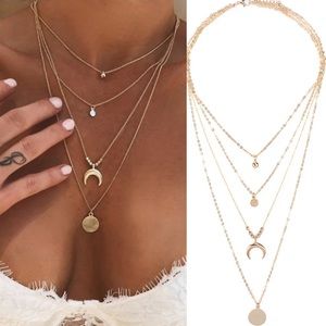 🦋 NEW‼️ MULTI LAYER NECKLACE BRAND NEW